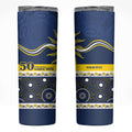 Cowboys NAIDOC Week Personalised Skinny Tumbler Aboriginal Torres Strait Islanders Vibe