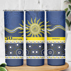 Cowboys NAIDOC Week Personalised Skinny Tumbler Aboriginal Torres Strait Islanders Vibe