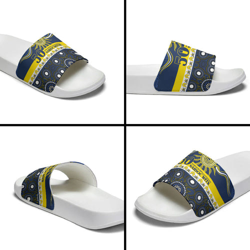 Cowboys NAIDOC Week Slide Sandals Aboriginal Torres Strait Islanders Vibe