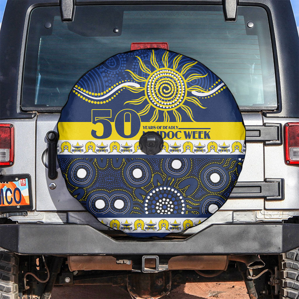 Cowboys NAIDOC Week Spare Tire Cover Aboriginal Torres Strait Islanders Vibe