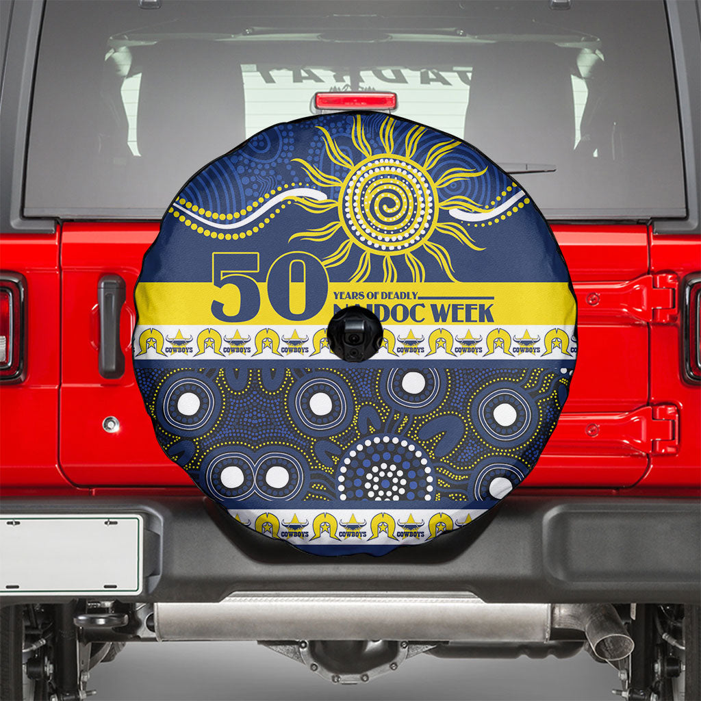 Cowboys NAIDOC Week Spare Tire Cover Aboriginal Torres Strait Islanders Vibe