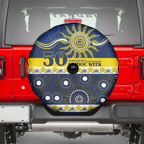 Cowboys NAIDOC Week Spare Tire Cover Aboriginal Torres Strait Islanders Vibe
