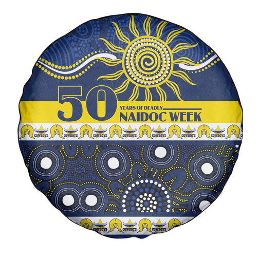 Cowboys NAIDOC Week Spare Tire Cover Aboriginal Torres Strait Islanders Vibe