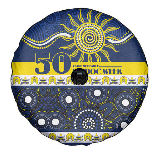 Cowboys NAIDOC Week Spare Tire Cover Aboriginal Torres Strait Islanders Vibe