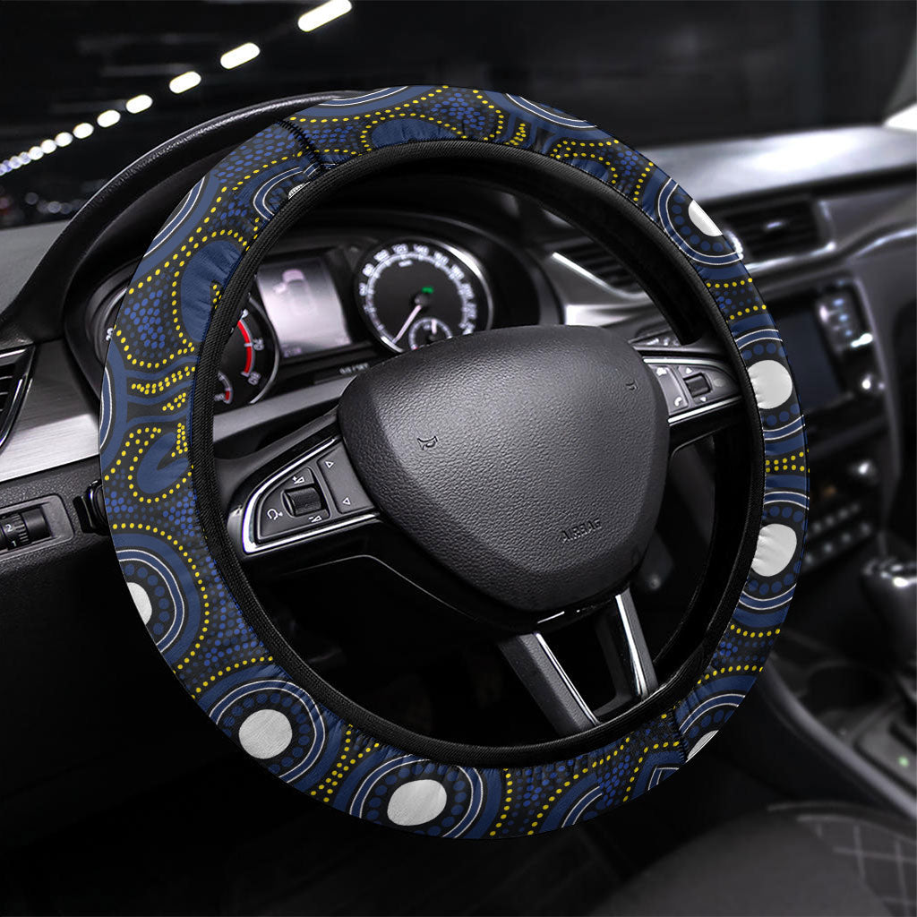 Cowboys NAIDOC Week Steering Wheel Cover Aboriginal Torres Strait Islanders Vibe