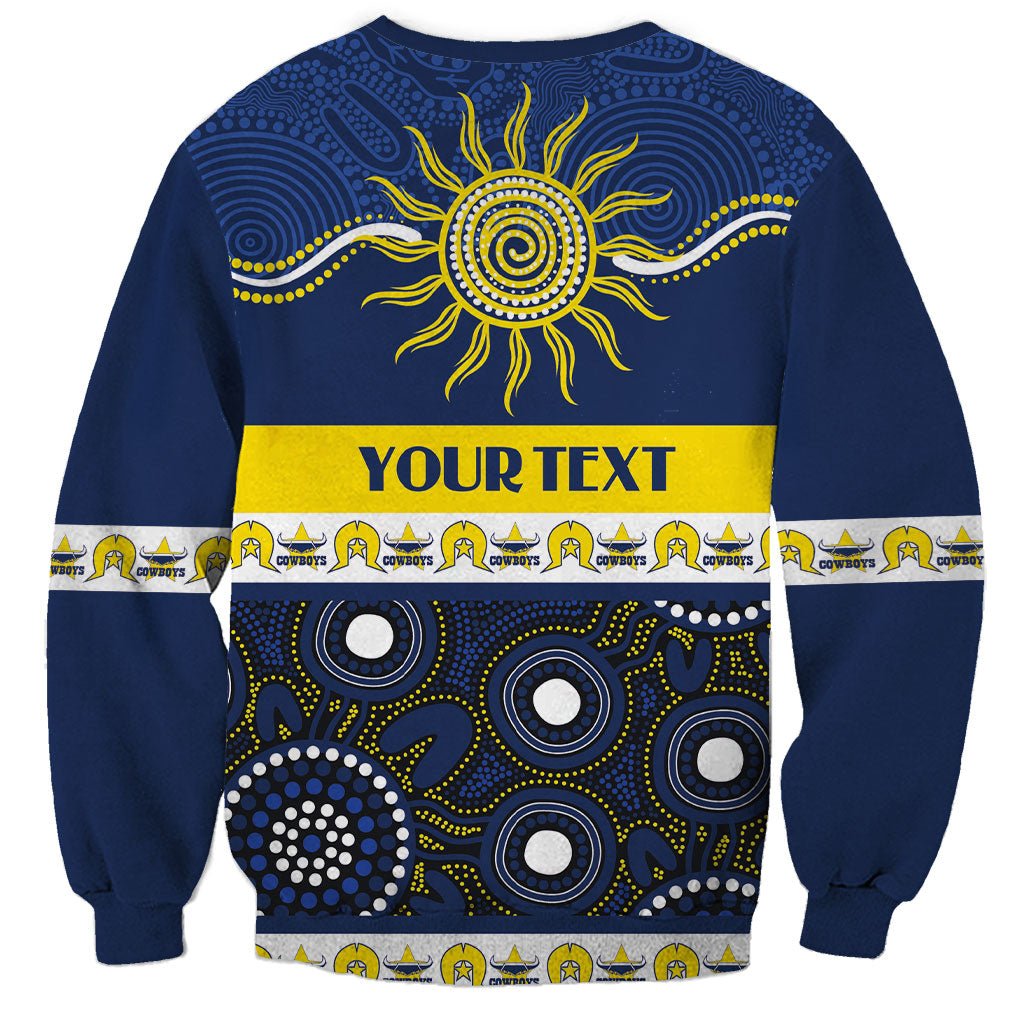 Cowboys NAIDOC Week Personalised Sweatshirt Aboriginal Torres Strait Islanders Vibe