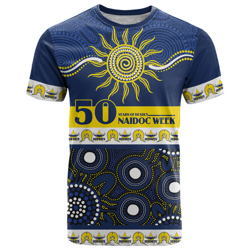 Cowboys NAIDOC Week Personalised T Shirt Aboriginal Torres Strait Islanders Vibe