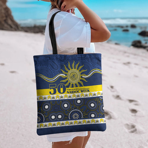 Cowboys NAIDOC Week Tote Bag Aboriginal Torres Strait Islanders Vibe