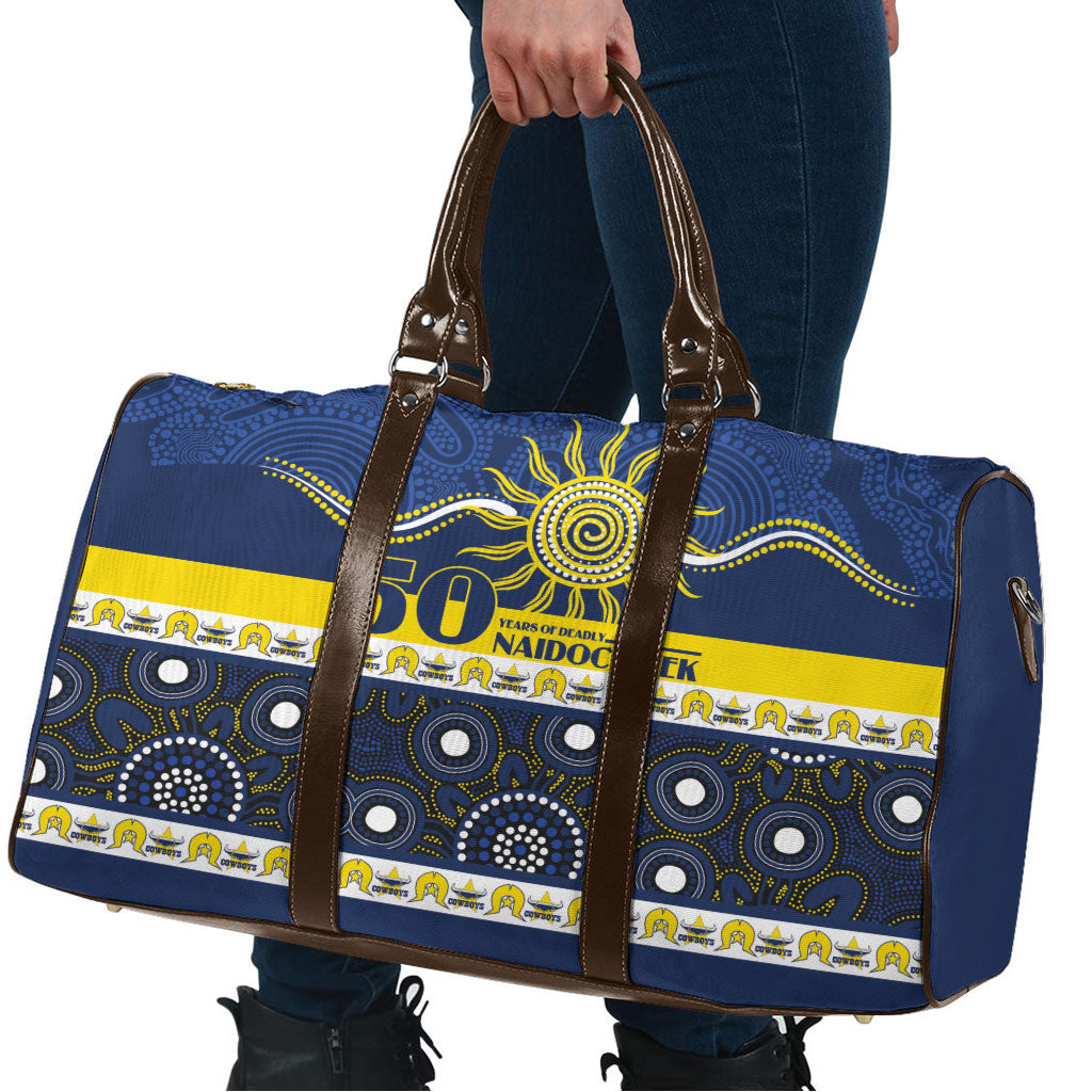 Cowboys NAIDOC Week Travel Bag Aboriginal Torres Strait Islanders Vibe