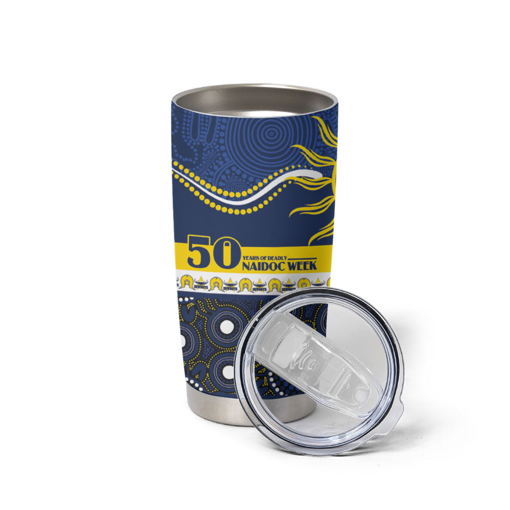Cowboys NAIDOC Week Personalised Tumbler Cup Aboriginal Torres Strait Islanders Vibe