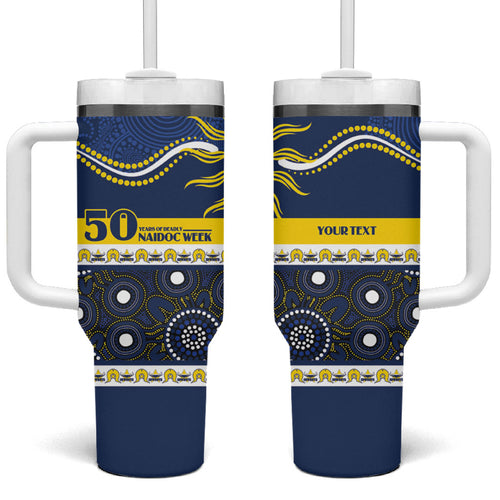 Cowboys NAIDOC Week Personalised Tumbler With Handle Aboriginal Torres Strait Islanders Vibe