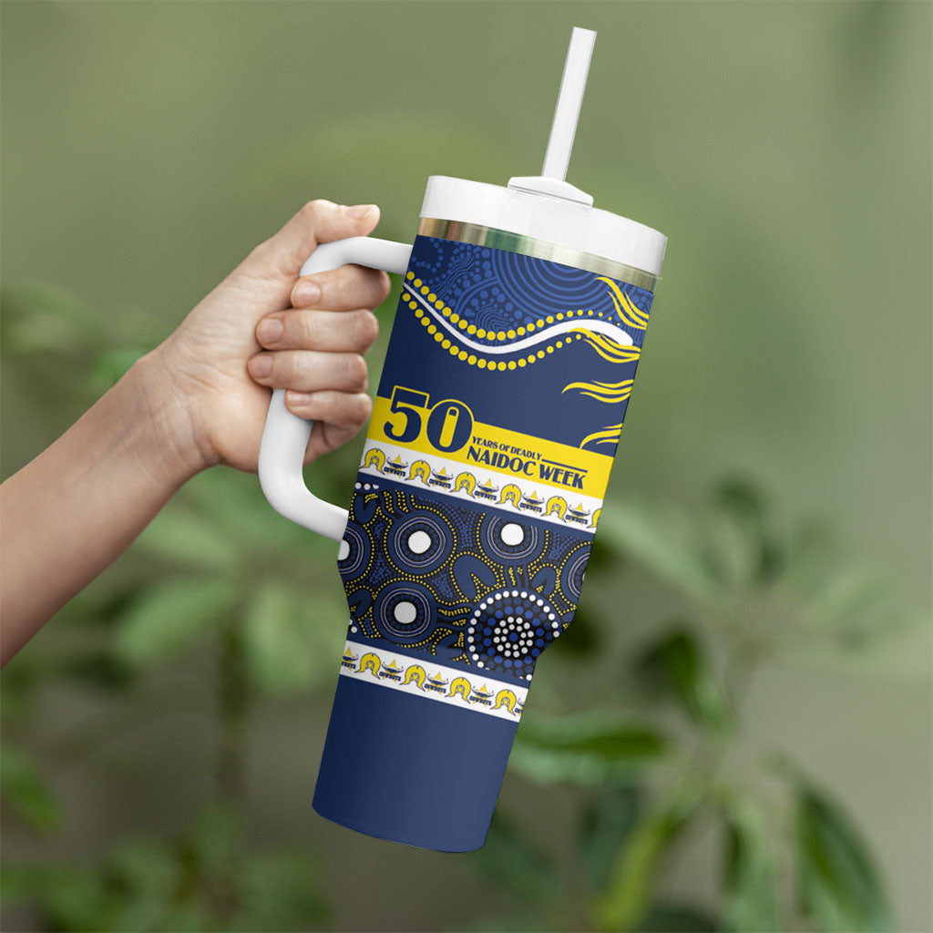 Cowboys NAIDOC Week Personalised Tumbler With Handle Aboriginal Torres Strait Islanders Vibe