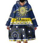 Cowboys NAIDOC Week Personalised Wearable Blanket Hoodie Aboriginal Torres Strait Islanders Vibe