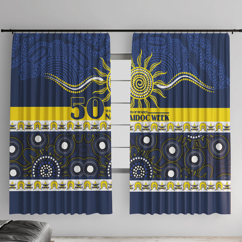 Cowboys NAIDOC Week Window Curtain Aboriginal Torres Strait Islanders Vibe