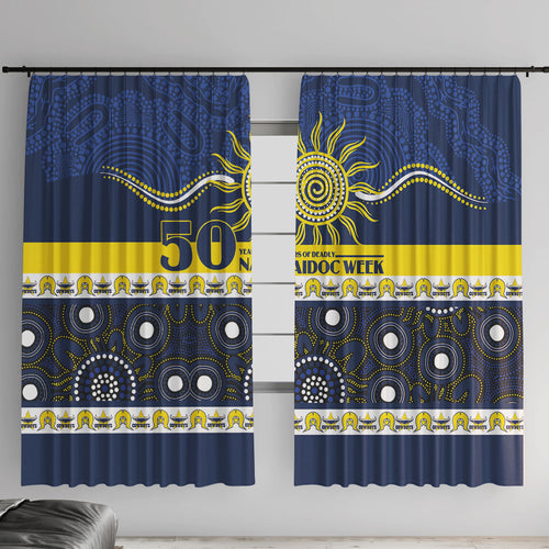 Cowboys NAIDOC Week Window Curtain Aboriginal Torres Strait Islanders Vibe