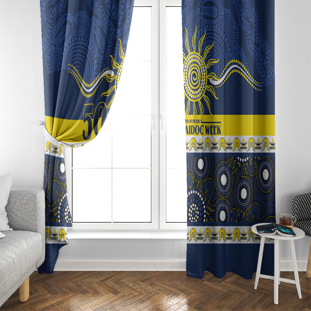 Cowboys NAIDOC Week Window Curtain Aboriginal Torres Strait Islanders Vibe