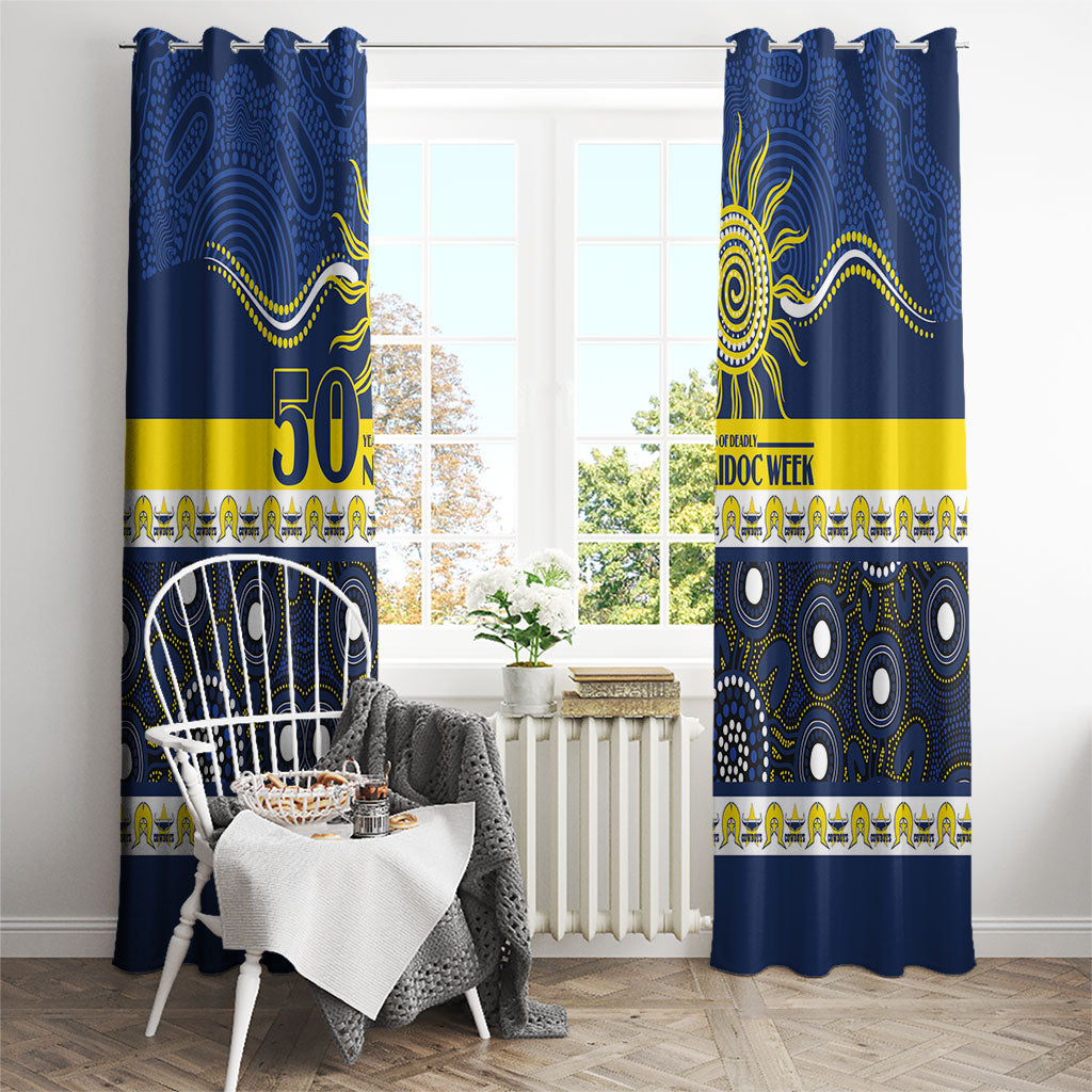 Cowboys NAIDOC Week Window Curtain Aboriginal Torres Strait Islanders Vibe