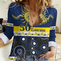 Cowboys NAIDOC Week Personalised Women Casual Shirt Aboriginal Torres Strait Islanders Vibe