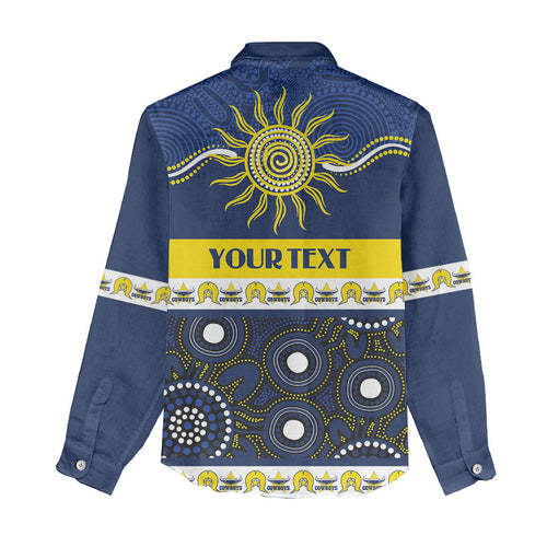 Cowboys NAIDOC Week Personalised Women Casual Shirt Aboriginal Torres Strait Islanders Vibe