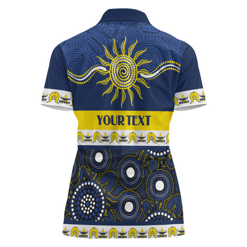 Cowboys NAIDOC Week Personalised Women Polo Shirt Aboriginal Torres Strait Islanders Vibe