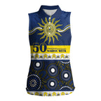 Cowboys NAIDOC Week Personalised Women Sleeveless Polo Shirt Aboriginal Torres Strait Islanders Vibe