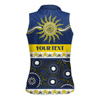 Cowboys NAIDOC Week Personalised Women Sleeveless Polo Shirt Aboriginal Torres Strait Islanders Vibe