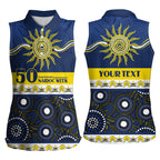 Cowboys NAIDOC Week Personalised Women Sleeveless Polo Shirt Aboriginal Torres Strait Islanders Vibe