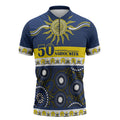 Cowboys NAIDOC Week Personalised Zipper Polo Shirt Aboriginal Torres Strait Islanders Vibe