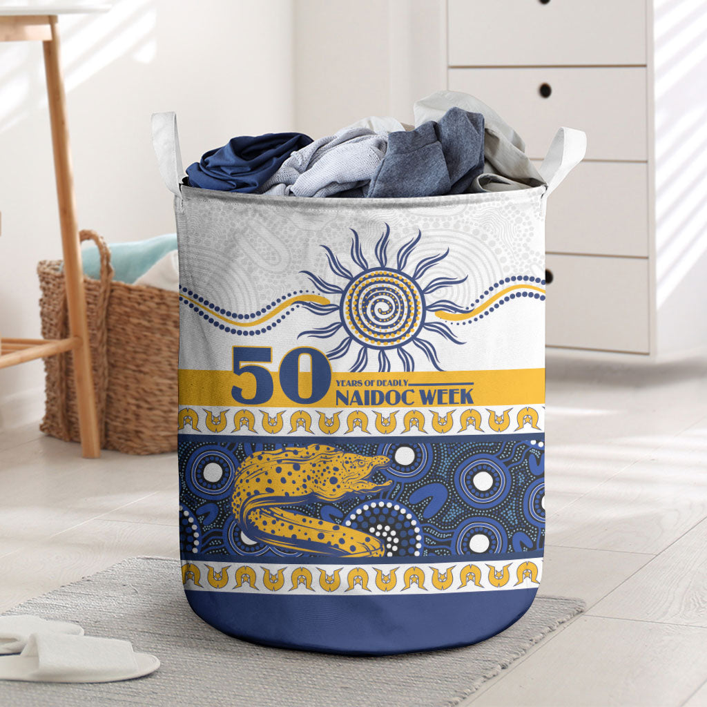 Eels NAIDOC Week Laundry Basket Aboriginal Torres Strait Islanders Vibe
