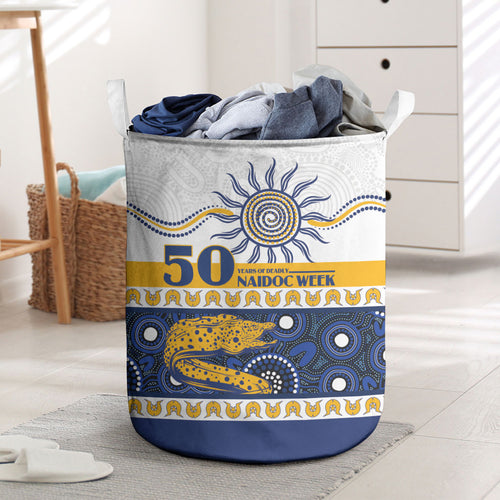 Eels NAIDOC Week Laundry Basket Aboriginal Torres Strait Islanders Vibe