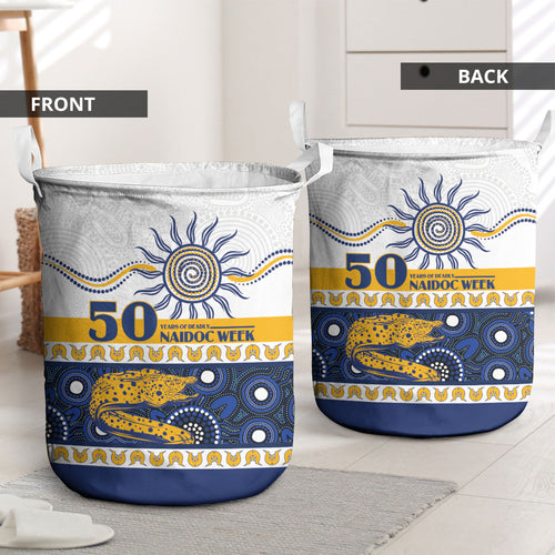 Eels NAIDOC Week Laundry Basket Aboriginal Torres Strait Islanders Vibe