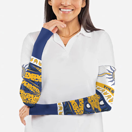 Eels NAIDOC Week Personalised Arm Sleeves Aboriginal Torres Strait Islanders Vibe