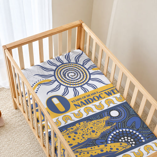 Eels NAIDOC Week Baby Bed Cover Aboriginal Torres Strait Islanders Vibe