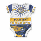 Eels NAIDOC Week Personalised Baby Onesie Aboriginal Torres Strait Islanders Vibe