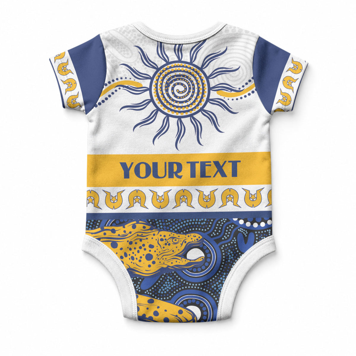 Eels NAIDOC Week Personalised Baby Onesie Aboriginal Torres Strait Islanders Vibe