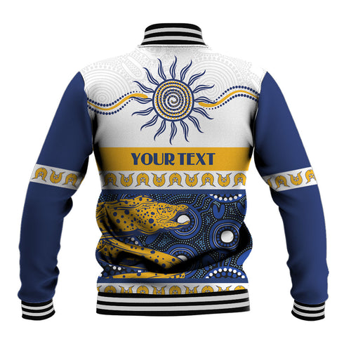 Eels NAIDOC Week Personalised Baseball Jacket Aboriginal Torres Strait Islanders Vibe