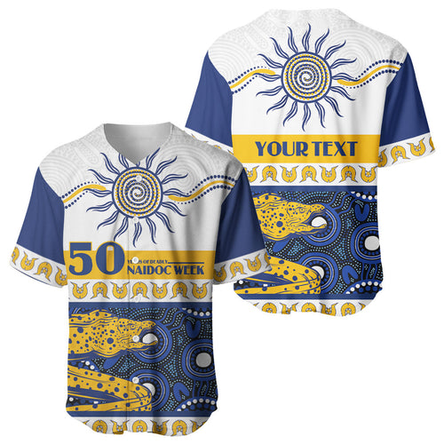 Eels NAIDOC Week Personalised Baseball Jersey Aboriginal Torres Strait Islanders Vibe