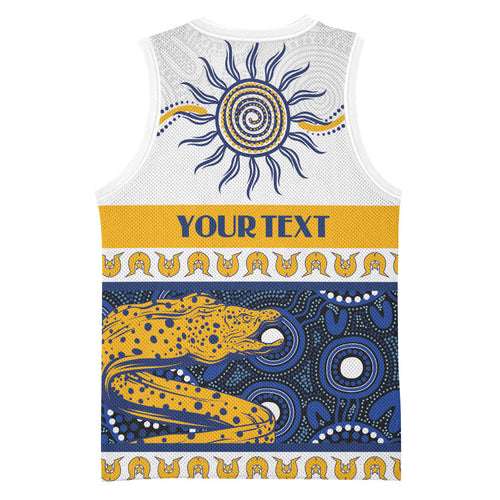 Eels NAIDOC Week Personalised Basketball Jersey Aboriginal Torres Strait Islanders Vibe
