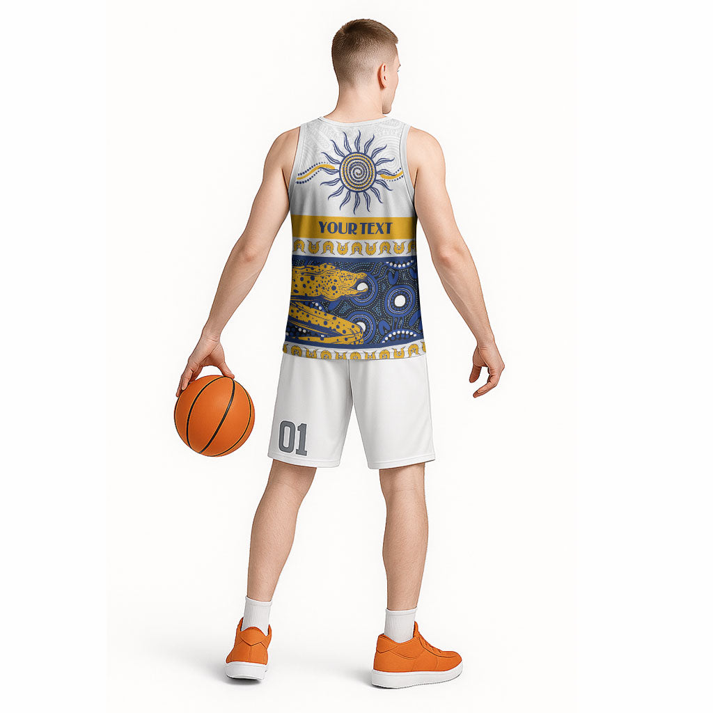 Eels NAIDOC Week Personalised Basketball Jersey Aboriginal Torres Strait Islanders Vibe