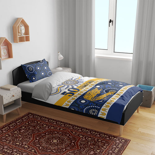 Eels NAIDOC Week Bedding Set Aboriginal Torres Strait Islanders Vibe