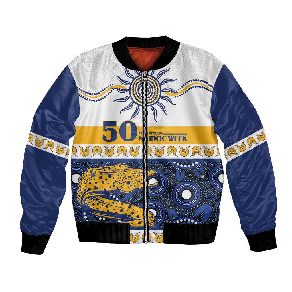 Eels NAIDOC Week Personalised Bomber Jacket Aboriginal Torres Strait Islanders Vibe