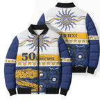 Eels NAIDOC Week Personalised Bomber Puffer Jacket Aboriginal Torres Strait Islanders Vibe