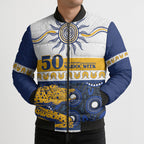 Eels NAIDOC Week Personalised Bomber Puffer Jacket Aboriginal Torres Strait Islanders Vibe