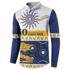 Eels NAIDOC Week Personalised Button Sweatshirt Aboriginal Torres Strait Islanders Vibe