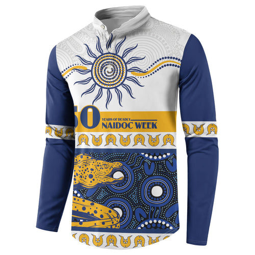 Eels NAIDOC Week Personalised Button Sweatshirt Aboriginal Torres Strait Islanders Vibe
