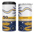 Eels NAIDOC Week Personalised 4 in 1 Can Cooler Tumbler Aboriginal Torres Strait Islanders Vibe