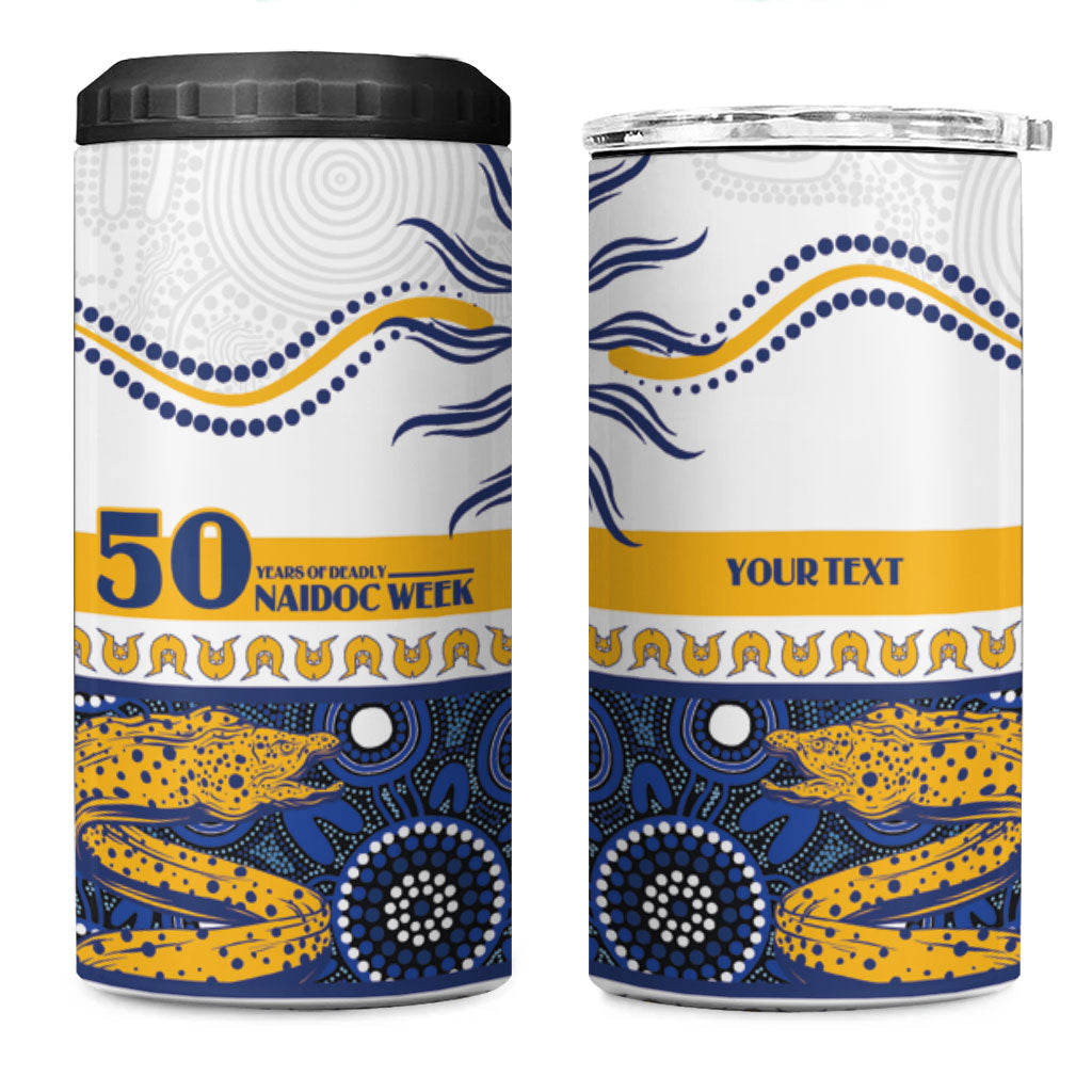 Eels NAIDOC Week Personalised 4 in 1 Can Cooler Tumbler Aboriginal Torres Strait Islanders Vibe