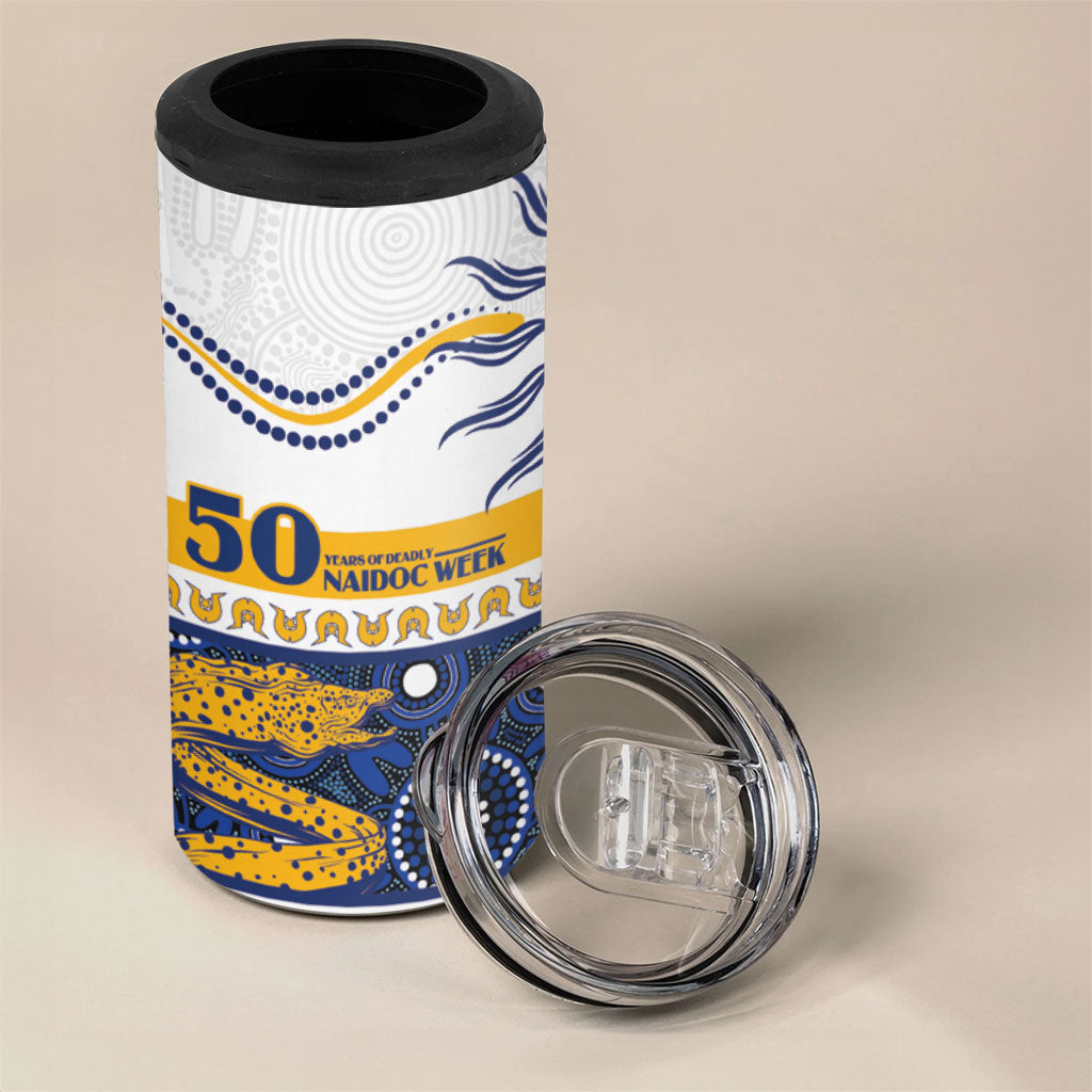 Eels NAIDOC Week Personalised 4 in 1 Can Cooler Tumbler Aboriginal Torres Strait Islanders Vibe