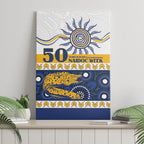 Eels NAIDOC Week Canvas Wall Art Aboriginal Torres Strait Islanders Vibe