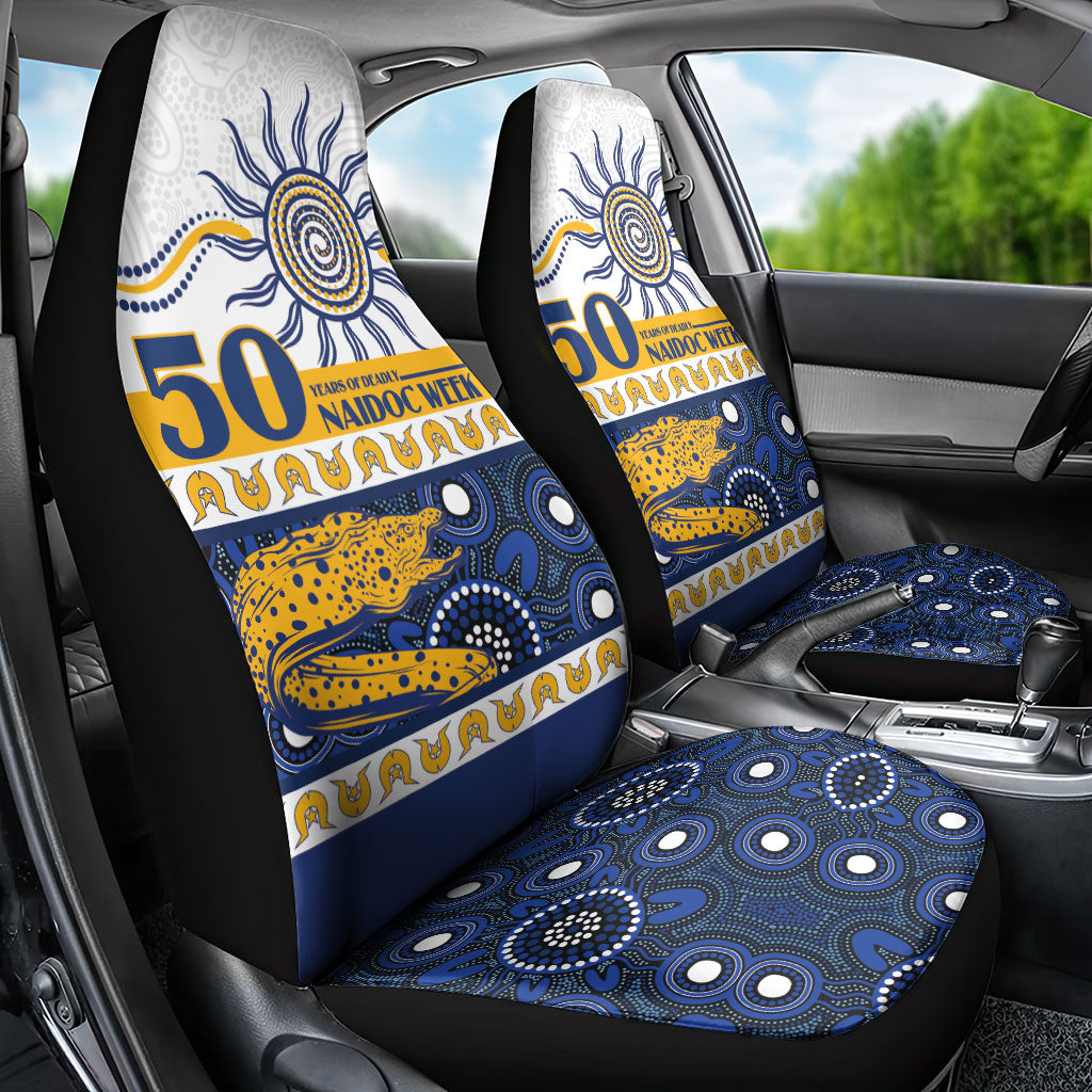 Eels NAIDOC Week Car Seat Cover Aboriginal Torres Strait Islanders Vibe